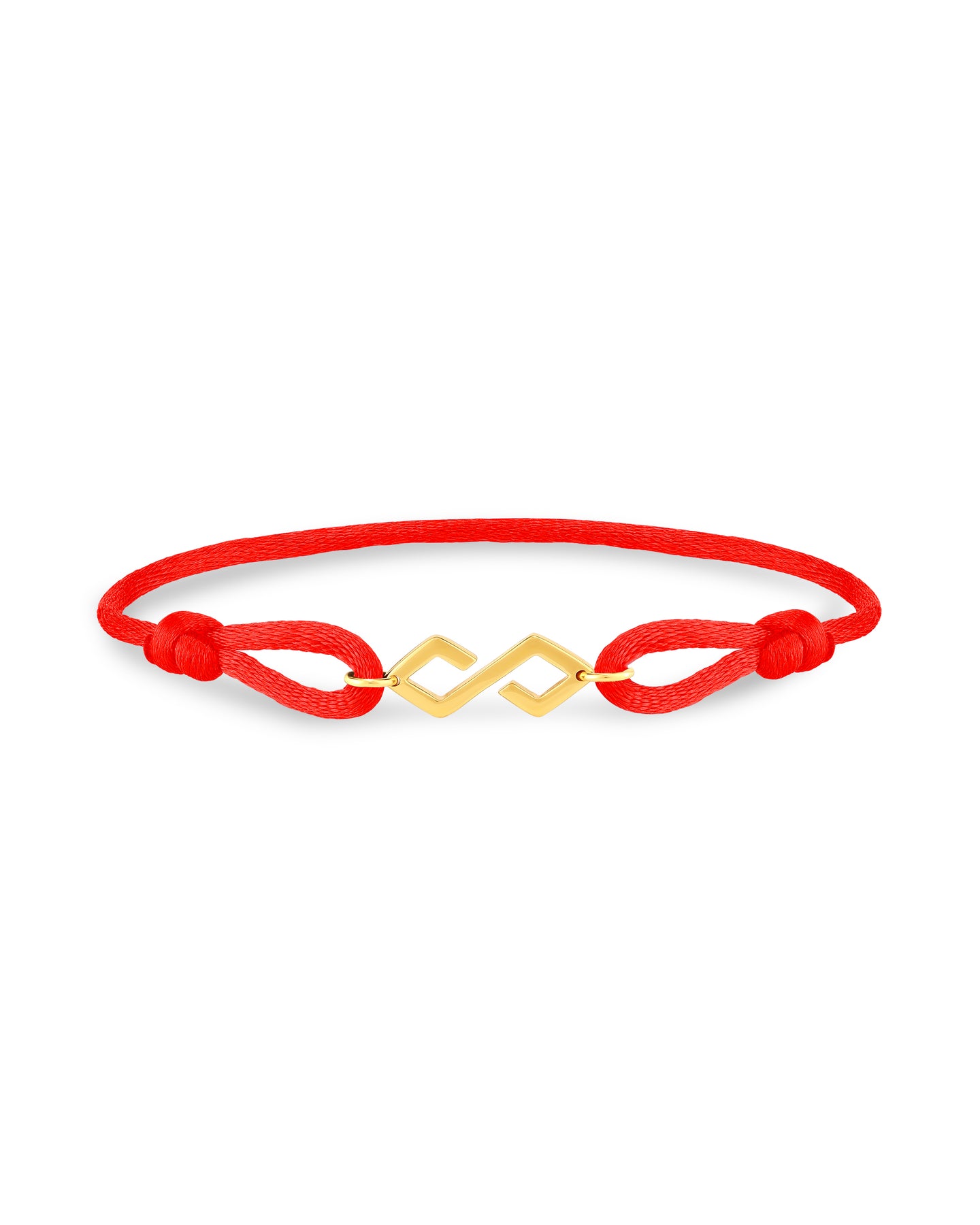 Bond Bracelet Gold - Red - KAREN WAZEN